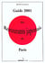 Guide 2001 des restaurants japonais de paris