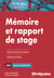 Mémoire et rapport de stage