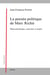 La pensée politique de Marc Richir : Phénoménologie, anarchie et utopie