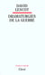 Dramaturgies de la guerre