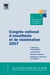 Congrès anesthésie et réanimation (édition 2007)