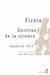 Fichte doctrine de la science