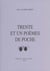 Trente et un poemes de poche