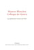 Maurice blanchot, colloque de genève - "la littérature encore une fois"