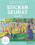 Dot art sticker seurat