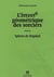 L'ivresse géometrique des sorciers - la seconde venue du livre