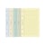 Recharges agenda - Exatime 17 - 10.5 x 17 cm - Exacompta - 44 feuillets travers couleurs assorties