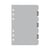 Recharges agenda - Exatime 21 - 16.5 x 22 cm - Exacompta - 7 intercalaires de couleur 