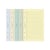 Recharges agenda - Exatime 21 - 14.3 x 24 cm - Exacompta - 32 feuillets de couleurs