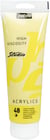 Tube 250 ml  de peinture acrylique Pébéo - Studio Acrylics High Viscosity - jaune primaire