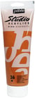 Tube 250 ml  de peinture acrylique Pébéo - Studio Acrylics High Viscosity - sienne naturelle