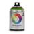 Bombe 100 ml de peinture Montana Colors Water Based - Vert brillant - Opaque
