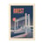 Affiche 50x70  «brest, le pont de