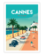 Affiche Cannes la croisette - 50 x 70 cm