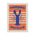 Affiche 50x70 «homard bleu de
