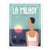 Affiche 50x70 "la milady"