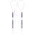 Aiguilles à tricoter circulaires Ergonomics n°5 - 80cm