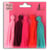Assortiment de 5 pompons - 8 cm - Bohème