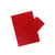 Set 2 feuilles feutrines rouges - Créalia