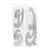 Assortiment de trois pistolets Burmester gris