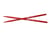 Paire de baguettes Tear Drop 7A en noyer - Rouge - Shiver