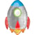 Ballon - forme fusée SuperShape XL