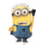 1 ballon hélium - Les minions
