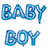 Ballons lettres - Baby Boy