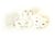 Set de 2 bandes plâtrées 8 cm x 3 m 
