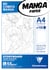 Bloc Manga Storyboard - format A4 100 feuilles de papier brouillon 55g