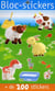Bloc stickers animaux