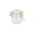 Bocal à conserve - or - 7 x 6 cm