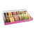 Boite 12 macarons - fuchsia - Cerf Dellier