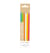 Lot de 12 bougies longues ScrapCooking® - Multicolore - 12 cm