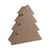 Boîte sapin S en papier mâché Décopatch - 8x18,5x20 cm