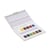 Coffret de voyage Aquarelle 12 demi-godets godets