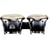Pearl  Primero Pro PWB100DX-523 - Ensemble de bongo - Chêne de siam - Carbon Vapor