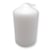 Bougie blanche cylindre - 50x90mm