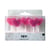 Set de 5 bougies - Cœur scintillant - Rico
