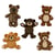 Lot de boutons - nounours