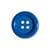 Bouton clown - bleu roi - 38mm