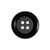 Bouton clown - noir - 38mm
