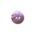 Bouton nacre - parme - 18mm