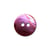 Bouton nacre - violet - 22mm