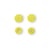 Boutons Pression Color Snaps - jaune citron- 12.4 mm - rond