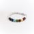 Bracelet perles 8 mm - 7 chakras et howlite