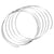 Braclet en spirales - 6 cm