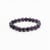 BRACELET AMETHYSTE 10 MM PERLES 10MM