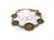 Bracelet 5 ronds à décorer et cabochons - Bronze