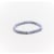 Bracelet calcedoine bleue perles - 6mm